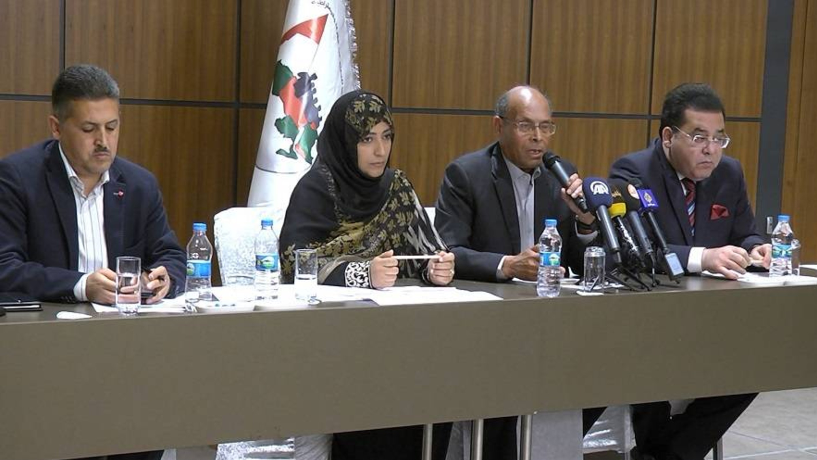 بينهم توكل كرمان..أعضاء المجلس العربي للدفاع عن الثورات يطالبون العالم بإيقاف المجازر بحق الفلسطينيين